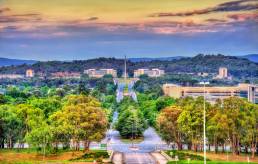 Canberra skyline