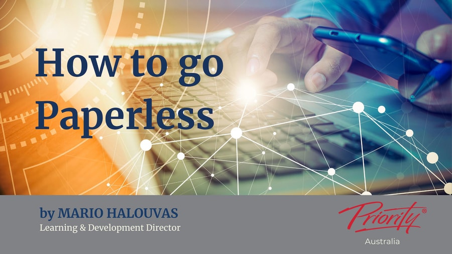How to Go Paperless by the Experts Priority Management
