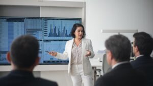 leadership training showing career growth